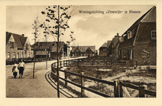 11890 Gezicht in de Vreewijkstraat te Rhenen, uit het zuidwesten.